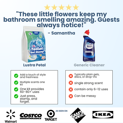 Lustra Petal Toilet Gel